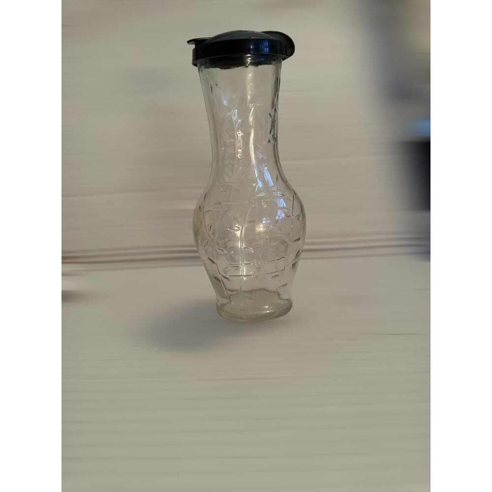 Vintage Good Seasons Cruet With Vines and Leaves